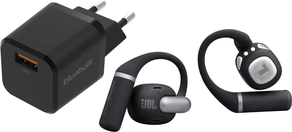 JBL Sense Pro Zwart + BlueBuilt Quick Charge Oplader