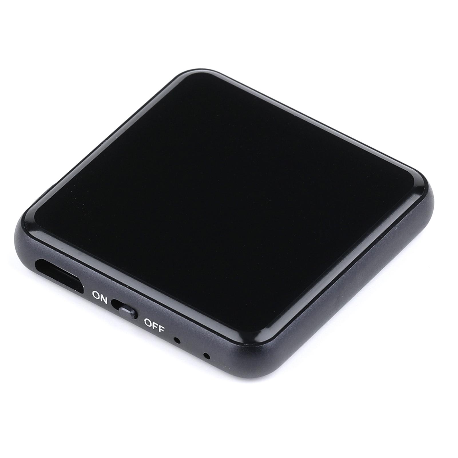 Honor Electronics 16 GB digitale voicerecorder Spraakgestuurde recorder MP3-speler HD-opname 14 uur continu zwart