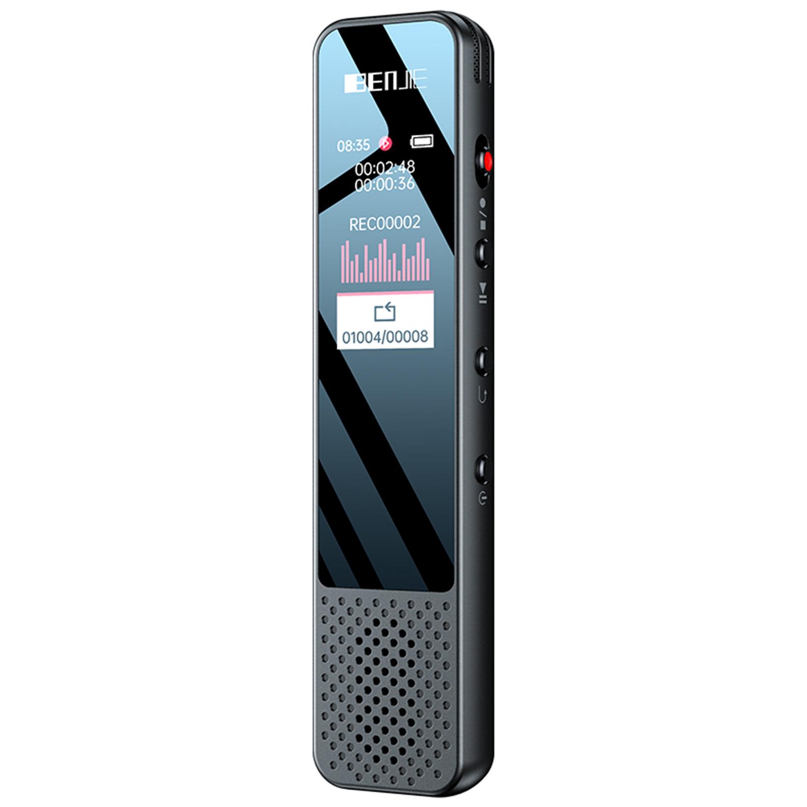 Honor Electronics G6 BT Call Recording Professionele spraakrecorder 3 microfoon surround-opname Snelle one-touch-opname 8GB