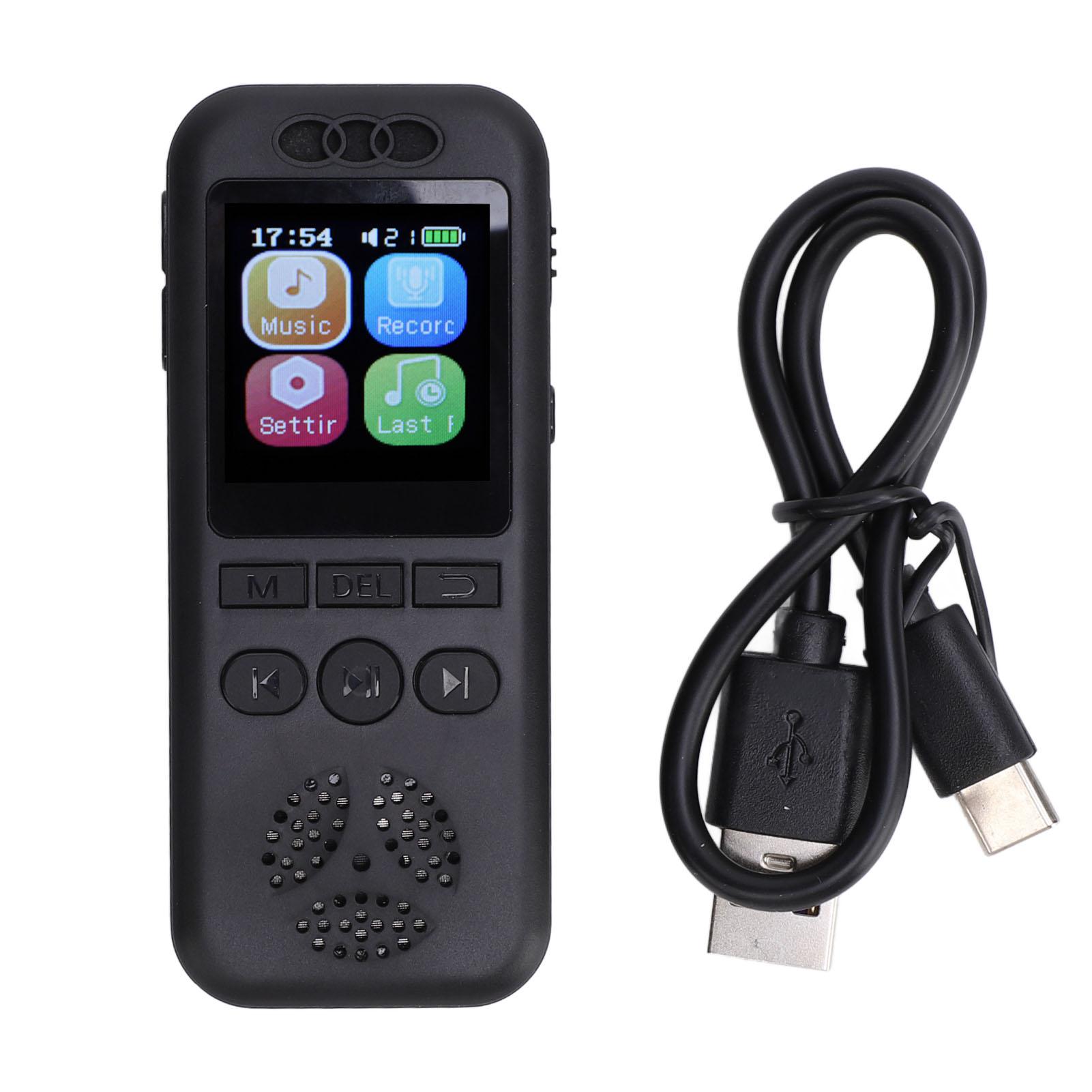 Honor Electronics Digitale Voice Recorder Groot Kleurenscherm HD Ruisonderdrukking Digitale Voice Recorder