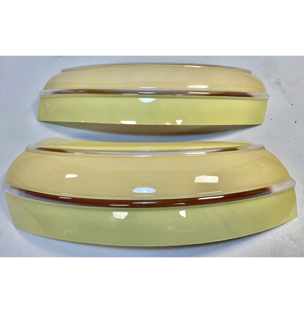 Fiftiesstore Wurlitzer 1015 Set Bovenste Plastics Aged - Tri-Color