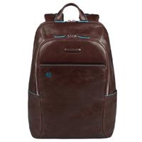 Piquadro Blue Square Backpack mahogany backpack