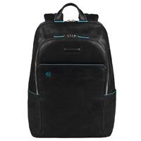 piquadro Blue Square Computer Backpack 14" Black