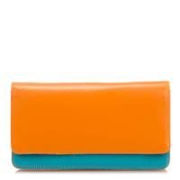 mywalit, Medium Matinee Wallet Geldbörse Leder 17 Cm in orange, Geldbörsen für Damen