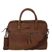 DSTRCT Wall Street Business Laptoptas 15.4'' Double Brown