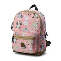 Euromic Pick & Pack Cute Animals coral backpack 26.5x36.5