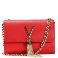 Valentino Kleine Tasche mit Überschlag rot, rot