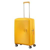 American Tourister Soundbox Spinner 67 Expandable golden yellow Harde Koffer