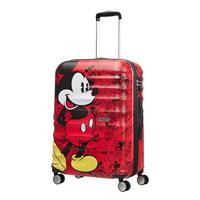 American Tourister Wavebreaker Disney Spinner 67 Mickey Comics Red