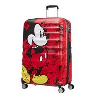 American Tourister Wavebreaker Disney Spinner 77 mickey comics red Harde Koffer