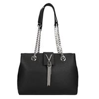 Valentino Bags Valentino Bags Divina Dames Schoudertas Kunstleer - Zwart