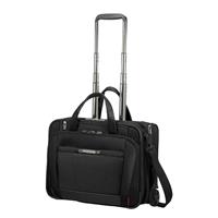 Samsonite 2-Rollen Business Trolley "Pro-DLX 5 Upright " mit Laptopfach, 44 cm, schwarz, schwarz