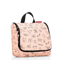 Reisenthel ® toiletbag kids cats and dogs roze - Oranje