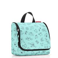 Reisenthel ® toiletbag kids cats and dogs mint - Turquoise