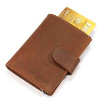 Figuretta Card Protector Wallet leather Brown
