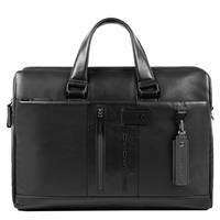 Piquadro Urban Business Bag mit iPad 10.5"/9.7" Fach 40 cm, black, black