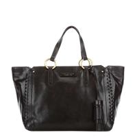 thebridge The Bridge Vallombrosa Shopper Schwarz/Gold