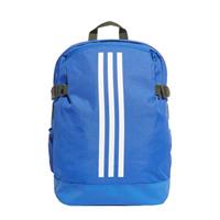 Adidas 3 Stripes Power Rucksack, blau / weiß