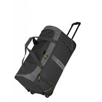 Travelite Basics Active Rollenreisetasche 70 cm, anthracite/lemon