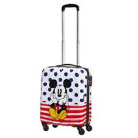 American Tourister Disney Legends Spinner 55 Mickey Blue Dots