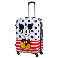 American Tourister Disney Legends Spinner 75 Mickey Blue Dots