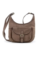 Sienna Umhängetasche Leder 27 cm, mittelbraun