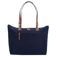 BRIC`S, X-Bag Schultertasche 34 Cm in blau, Schultertaschen für Damen