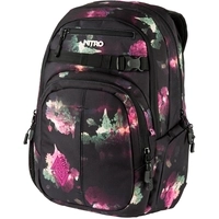 NITRO Schulrucksack Chase, Black Rose