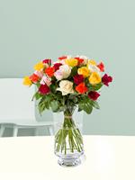Surprose 30 kleurrijke rozen | Rozen online bestellen & versturen | .nl