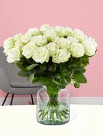 Surprose 20 witte rozen - Avalanche | Rozen online bestellen & versturen | .nl