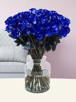 Surprose 50 blauwe rozen | Rozen online bestellen & versturen | .nl