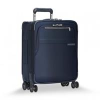 briggs&riley Briggs & Riley Baseline International Carry-On Expandable Wide-body 4-Rollen-Trolley Navy Blue