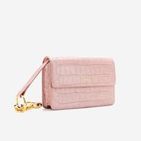 JW PEI Julia Crossbody-Tasche Kette - Krokodilprägung in rosa