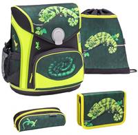 Belmil 'Cool Bag' Schulranzen Set 4-teilig Reptile