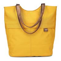 Zwei Olli Cycle OC15 Shopper 41 cm Handtaschen gelb Damen