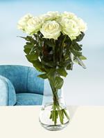 Surprose Een dozijn witte rozen - Avalanche | Rozen online bestellen & versturen | .nl