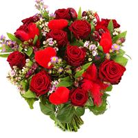 Boeketcadeau Rode Moederdag rozen bestellen