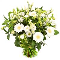 Boeketcadeau Witte bloemen boeket