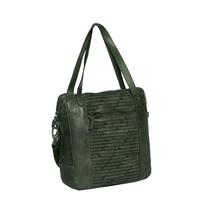 Justified Bags Chantal Shopper Small Dark Green