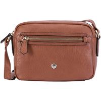 Capri Umhängetasche RFID Leder 21 cm Umhängetaschen braun Damen