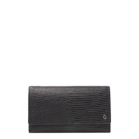 Castelijn & Beerens Donna Damesportemonnee Overslag 6 Pasjes RFID zwart Dames portemonnee