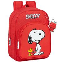 Kinderrucksack Snoopy Rot