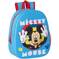Disney Mickey Mouse Rugzak 3d Funny - 33 X 27 X 10 Cm - Polyester