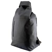 Kimood Waterdichte vegan duffel bag/plunjezak 30 liter zwart -