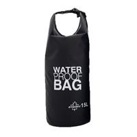 Antonio World Fashion Waterdichte duffel bag/plunjezak 15 liter zwart -