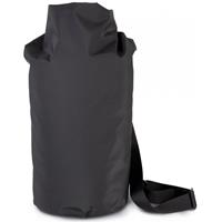 Kimood Waterdichte duffel bag/plunjezak 20 liter zwart -