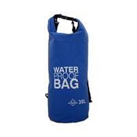 Antonio World Fashion Waterdichte duffel bag/plunjezak 30 liter blauw -