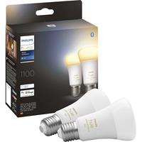 Philips Hue 871951429125600 LED-lamp (2 stuks) Energielabel: F (A - G) Hue White Ambiance E27 Doppelpack 2x800lm 75W E27 24 W Warmwit tot koudwit