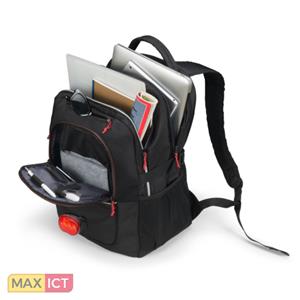 Dicota Backpack Plus Spin - Notebook-Ruc Laptoprugzak Geschikt voor max. (laptop): 39,6 cm (15,6) Zwart