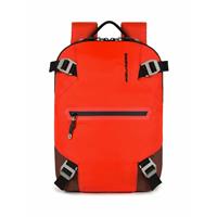 Piquadro , Pq-M Rucksack Rfid 37 Cm Laptopfach in rot, Rucksäcke für Damen